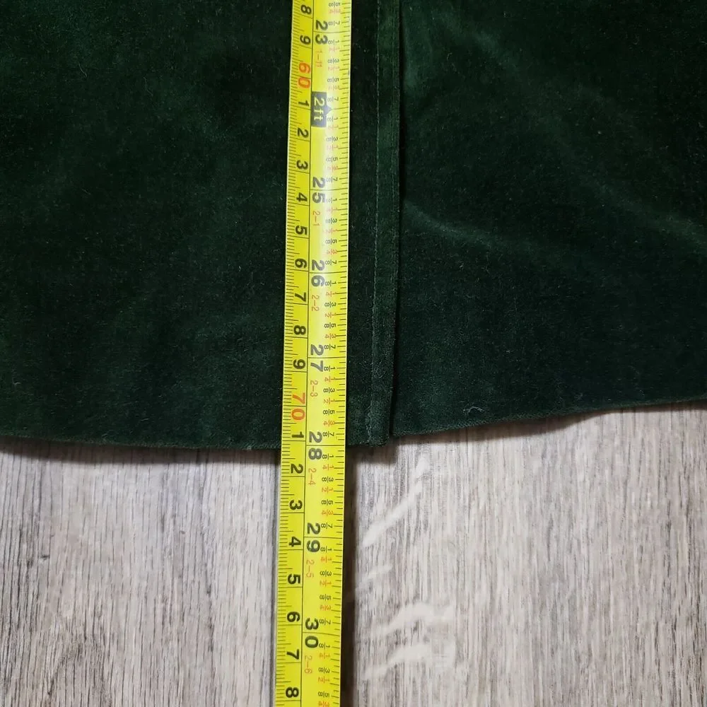 J. Crew Men's Dark Green Velvet Blazer